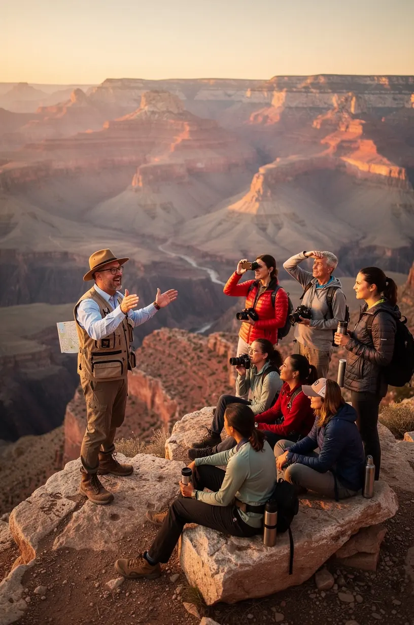 Community-based tourism promoting local guides and sustainability.