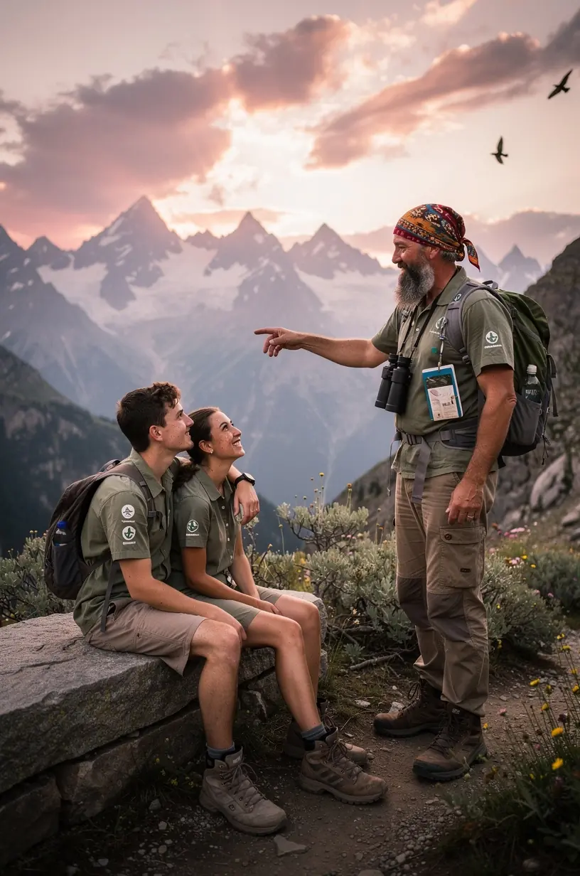 Cultural engagement with local communities in eco-tourism.